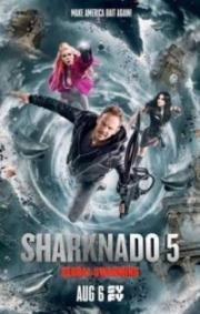 Акулий торнадо 5 Глобальное роение (Sharknado 5 Global Swarming) (2017)